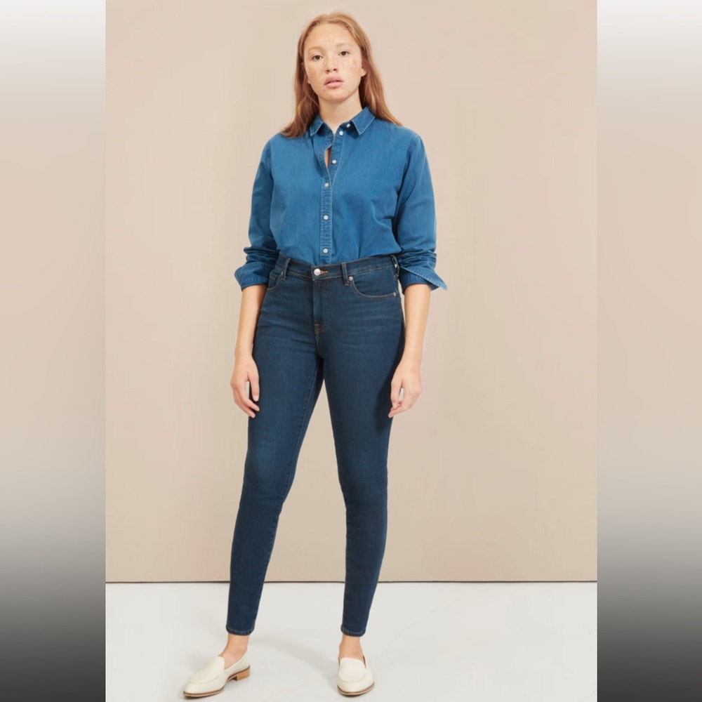 Everlane The Authentic Stretch Mid-Rise Skinny